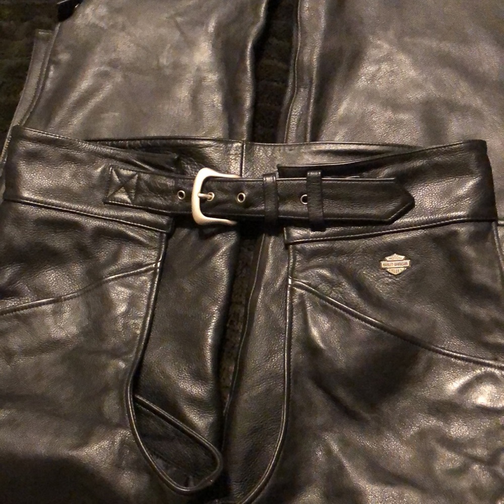 Harley Davidson Leather Chaps size XL